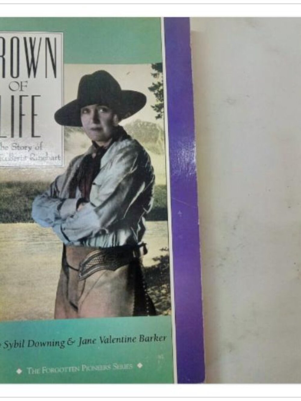 Crown of Life Story of Mary Roberts Rinehart Forgotten Pioneers 1992 PB